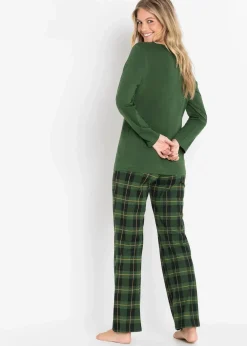 Pyjama aus reiner Bio-Baumwolle|bonprix Clearance