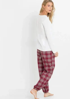 Pyjama aus reiner Bio-Baumwolle|bonprix Clearance
