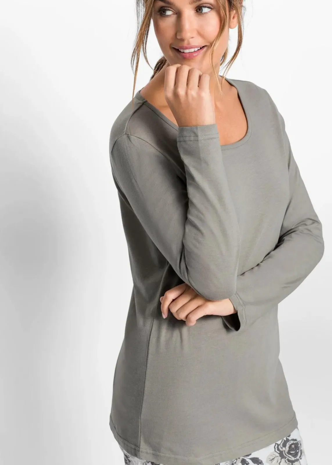 Pyjama aus reiner Bio-Baumwolle|bonprix Outlet