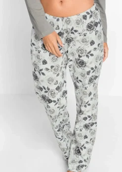 Pyjama aus reiner Bio-Baumwolle|bonprix Outlet