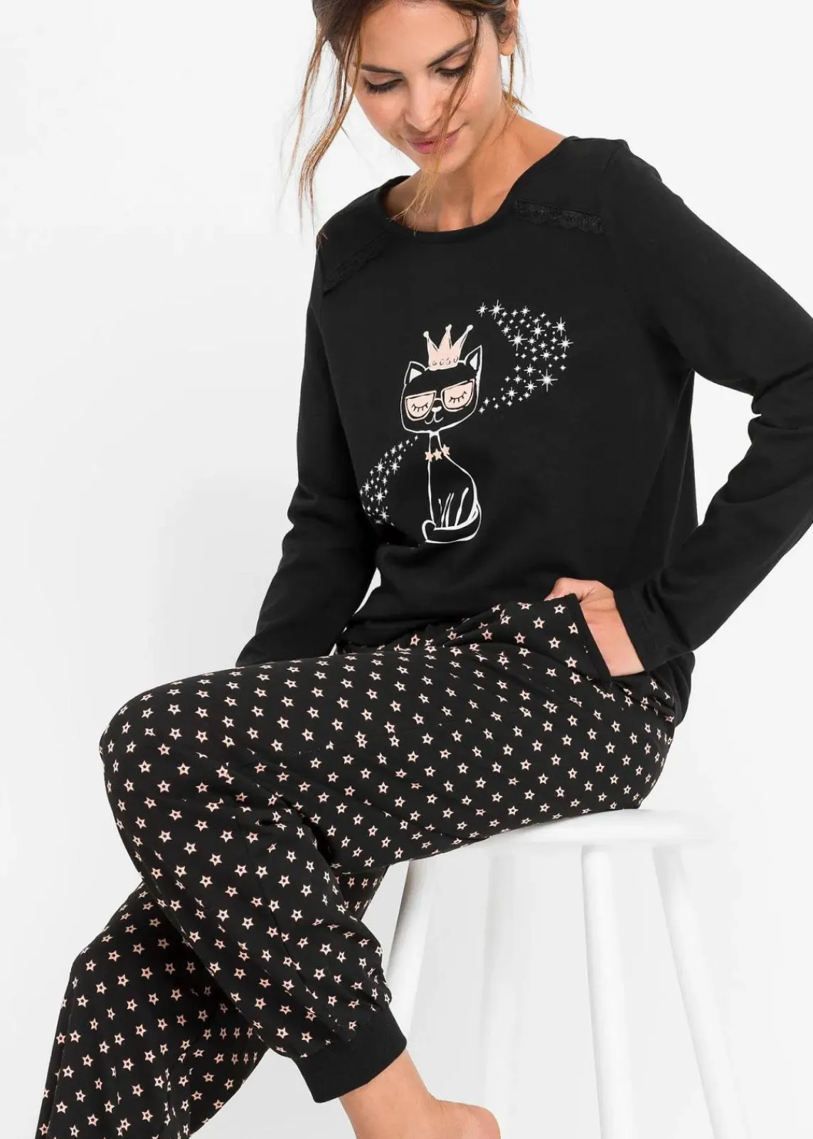 Pyjama aus reiner Bio-Baumwolle|bonprix Best