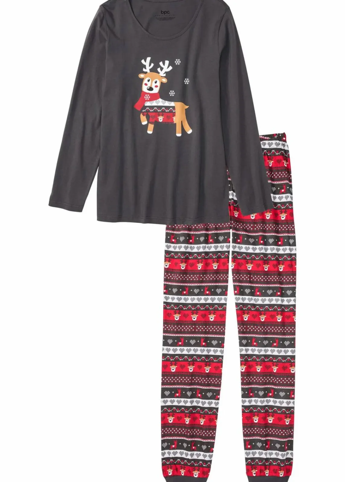 Pyjama aus reiner Bio-Baumwolle|bonprix Clearance