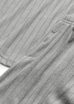 Pyjama aus weichem Pointelle-Jersey|bonprix Outlet