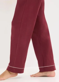 Pyjama aus weicher Baumwolle mit Knopfleiste|bonprix New