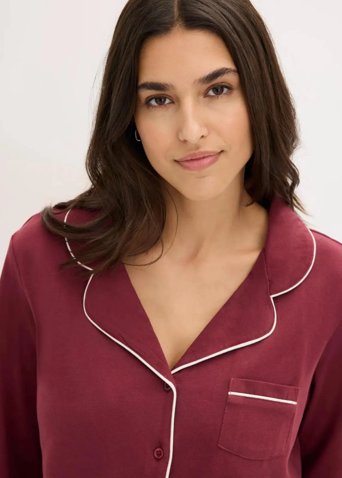 Pyjama aus weicher Baumwolle mit Knopfleiste|bonprix New