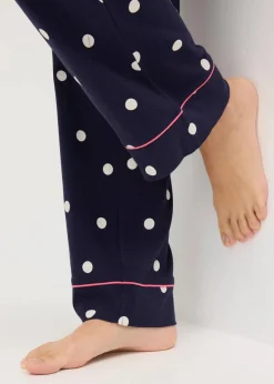 Pyjama aus weicher Baumwolle|bonprix Outlet