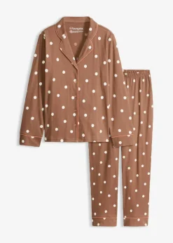 Pyjama aus weicher Baumwolle|bonprix Clearance