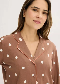 Pyjama aus weicher Baumwolle|bonprix Clearance