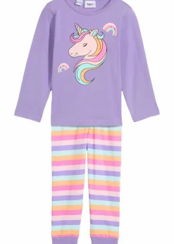 Pyjama aus weicher Baumwolle (2-tlg. Set)|bonprix Discount