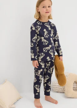 Pyjama aus weicher Baumwolle (4-tlg. Set)|bonprix Hot