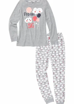 Pyjama mit Bio-Baumwolle|bonprix Online