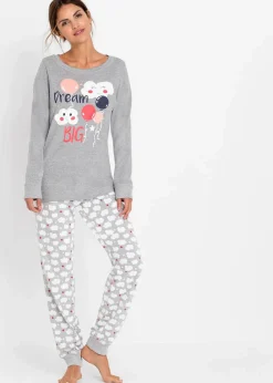 Pyjama mit Bio-Baumwolle|bonprix Online