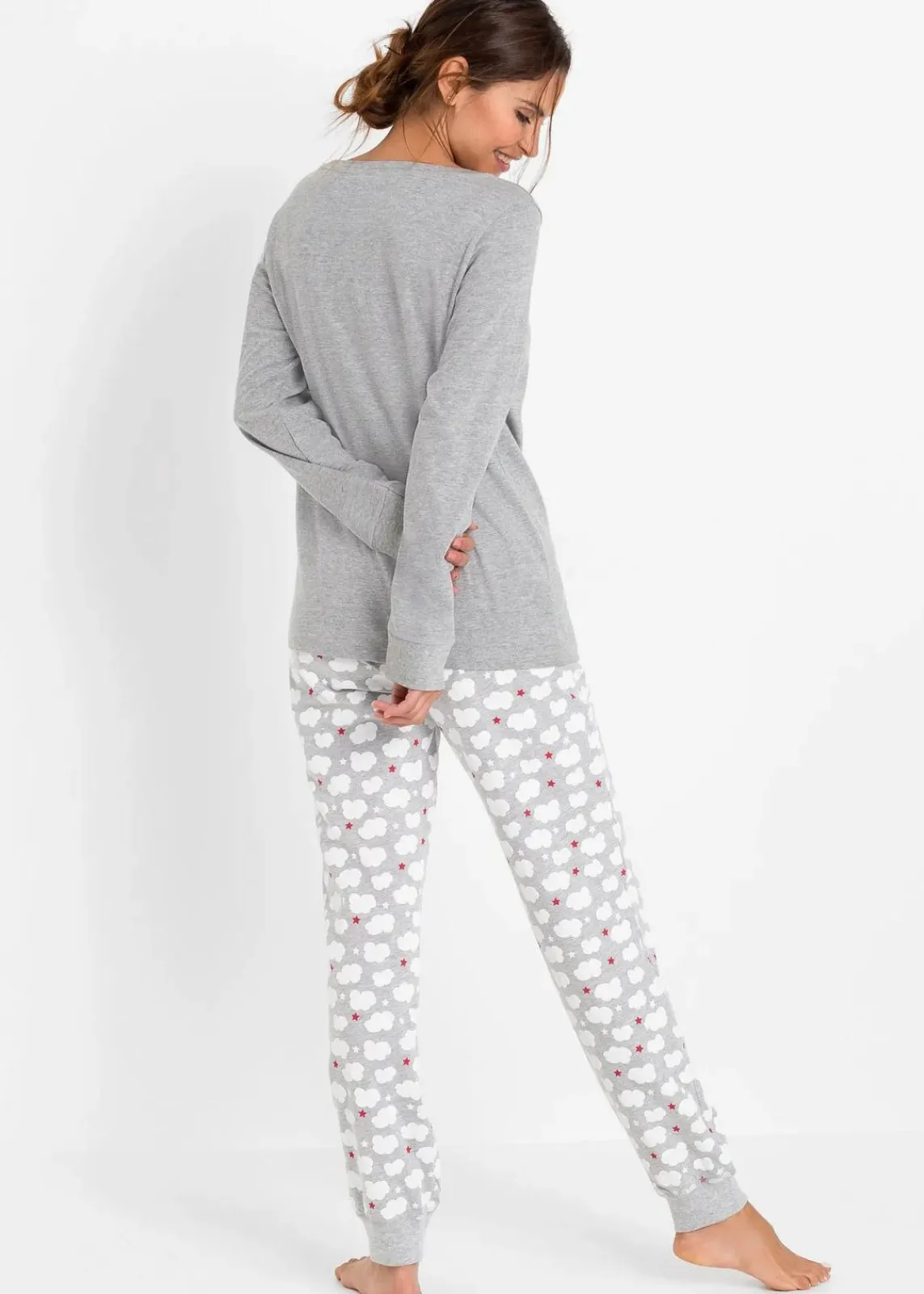 Pyjama mit Bio-Baumwolle|bonprix Online