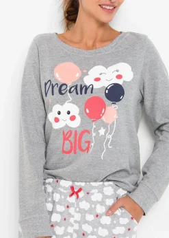 Pyjama mit Bio-Baumwolle|bonprix Online