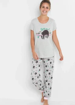 Pyjama mit kurzen Ärmeln|bonprix Outlet