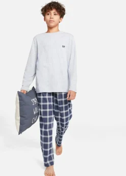 Pyjama mit weicher Bio-Baumwolle (4-tlg. Set)|bonprix Best