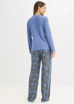 Pyjama (3-tlg.Set) aus reiner Baumwolle|bonprix Clearance