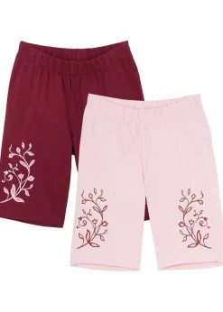 Radlerhose mit Bio-Baumnwolle (2er Pack)|bonprix Online