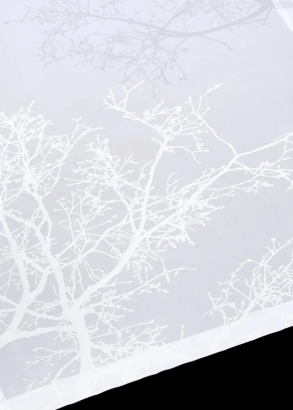 bonprix Raffrollos|Raffrollo mit Druck weiß/grau