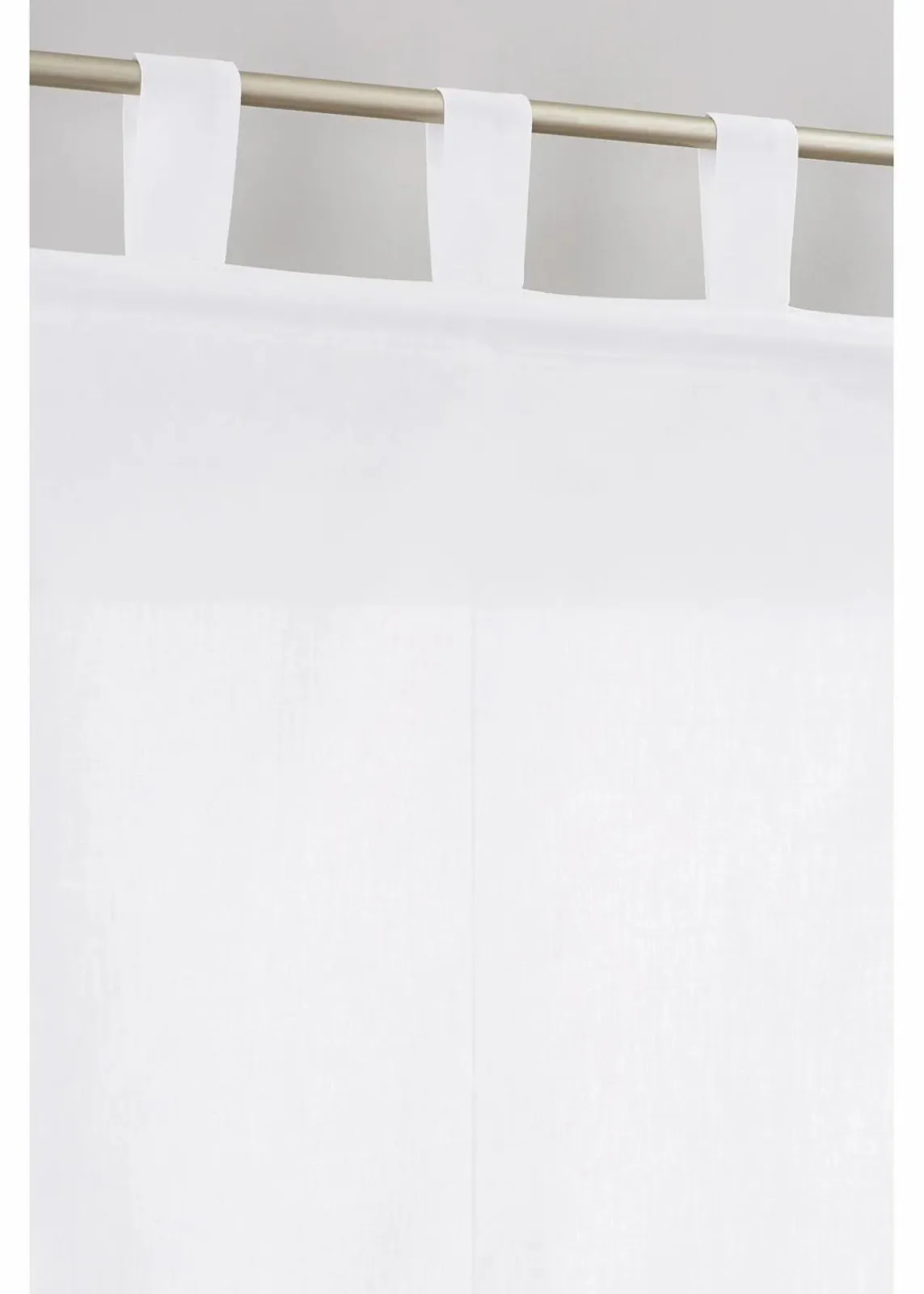 bonprix Raffrollos|Raffrollo mit Häkelkante weiß