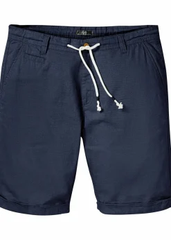 Regular Fit Bermuda aus luftigem Leinen-Mix|bonprix Sale