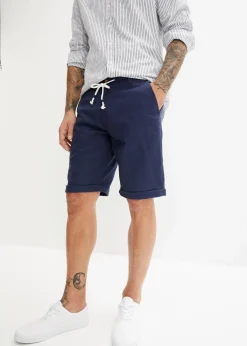 Regular Fit Bermuda aus luftigem Leinen-Mix|bonprix Sale