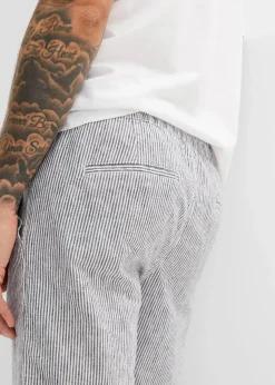 Regular Fit Bermuda aus luftigem Leinen-Mix|bonprix New