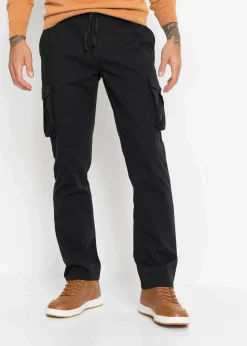 Regular Fit Cargohose aus reiner Baumwolle, Straight|bonprix Sale