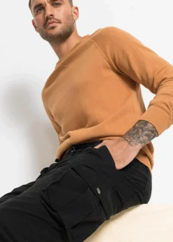 Regular Fit Cargohose aus reiner Baumwolle, Straight|bonprix Sale