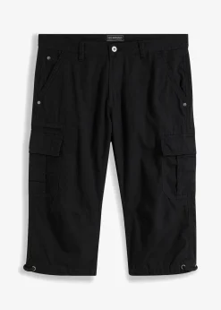 Regular Fit Cargo-Long-Bermuda aus reiner Baumwolle|bonprix Outlet