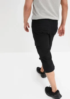 Regular Fit Cargo-Long-Bermuda aus reiner Baumwolle|bonprix Outlet