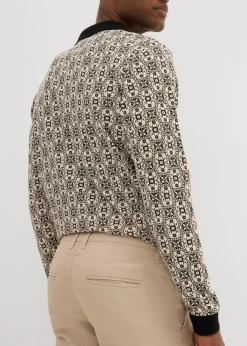 bonprix Hosen|Shorts|Regular Fit Chino-Bermuda aus luftigem Leinen-Mix sand