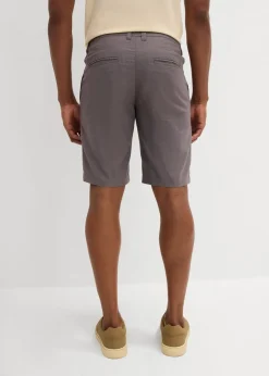Regular Fit Chino-Bermuda aus luftigem Leinen-Mix|bonprix