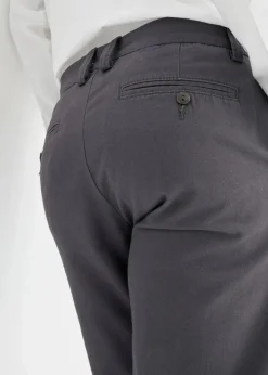 Regular Fit Chinohose aus reiner Baumwolle, Straight|bonprix Hot