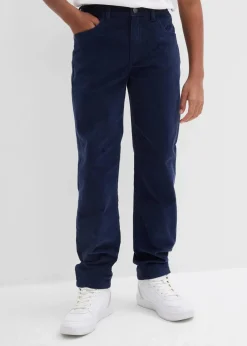 Regular Fit Cordhose aus recyclingfähigem Bio-Baumwollstretch, Straight|bonprix Clearance