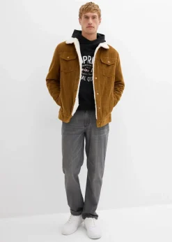 Regular Fit Jeans aus reiner Baumwolle mit Komfortbund, Straight|bonprix Online