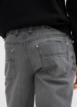 Regular Fit Jeans aus reiner Baumwolle mit Komfortbund, Straight|bonprix Online