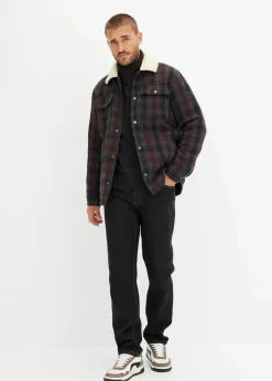 bonprix Jeans|Basics|Regular Fit Jeans, Straight dunkelbraun