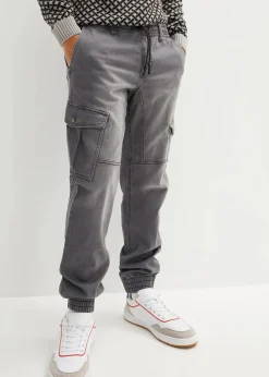 Regular Fit Jeans-Jogger mit Komfortbund, Straight|bonprix New