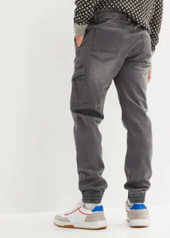 Regular Fit Jeans-Jogger mit Komfortbund, Straight|bonprix New