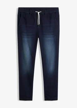 Regular Fit Jeans-Jogger mit Komfortbund, Straight|bonprix Hot
