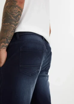 Regular Fit Jeans-Jogger mit Komfortbund, Straight|bonprix Hot
