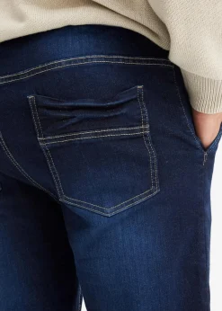 Regular Fit Jeans-Jogger mit Komfortbund, Tapered|bonprix Clearance