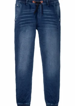 Regular Fit Jeans-Jogger mit Komfortbund, Straight|bonprix Online
