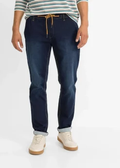 Regular Fit Jeans-Jogger mit Komfortbund, Tapered|bonprix New