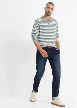 Regular Fit Jeans-Jogger mit Komfortbund, Tapered|bonprix New