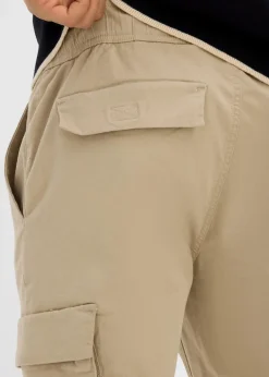 Regular Fit Schlupf-Cargohose, Straight|bonprix Online