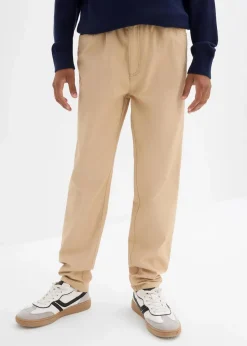 Regular Fit Schlupfhose aus reiner Baumwolle, Straight|bonprix Best