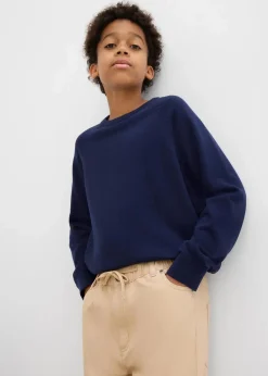 Regular Fit Schlupfhose aus reiner Baumwolle, Straight|bonprix Best