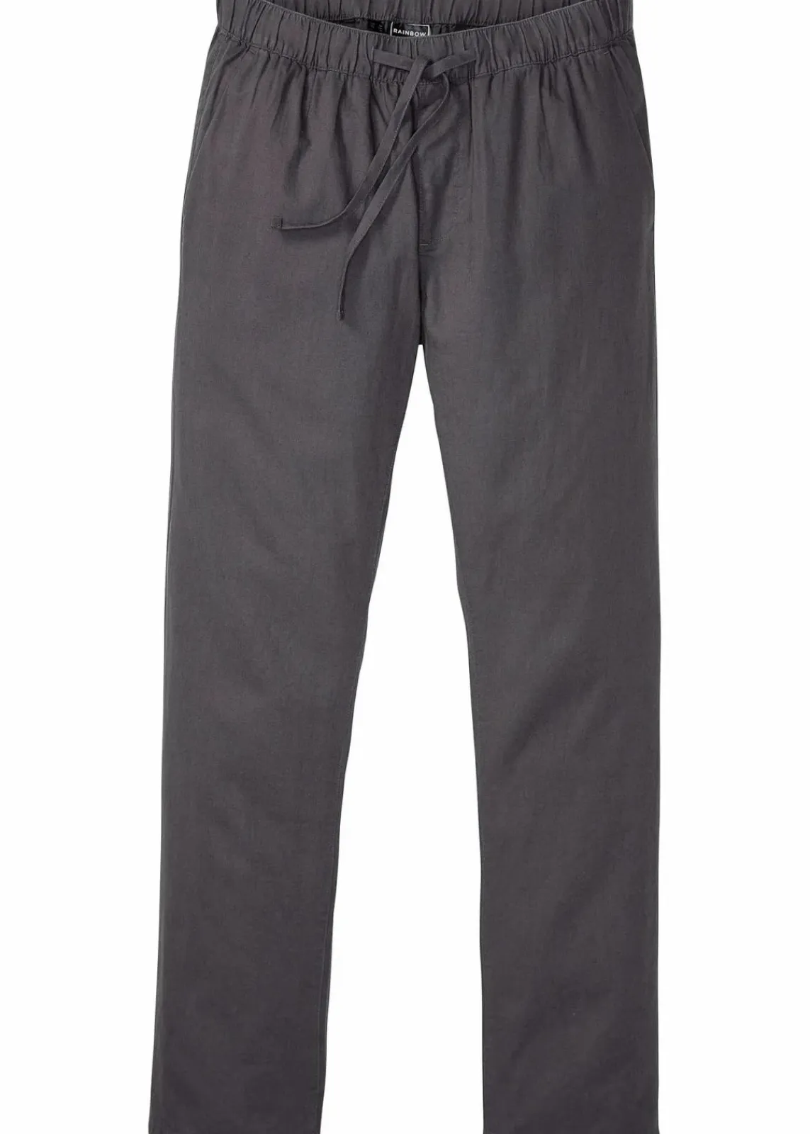 Regular Fit Schlupfhose aus luftigem Leinen-Mix, Straight|bonprix New